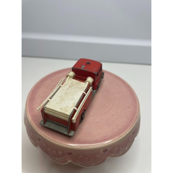 Vintage Matchbox Lesney Red Denver Fire Pumper Truck #29 Made In England - Picture 4 of 6